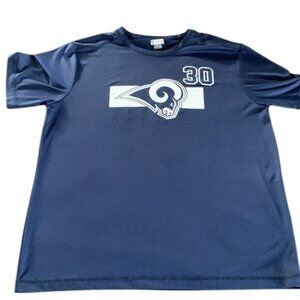 Todd Gurley II Los Angeles Rams NFL TX3 Cool Team Apparel Jersey T-Shirt Navy Me